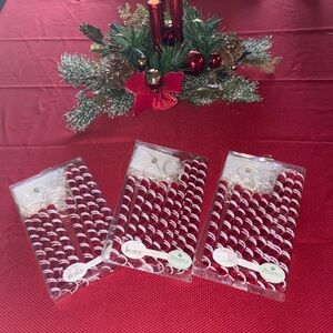 NIB Set of 3 Timer 10pc 6 Foot LED Peppermint Stick Lights
